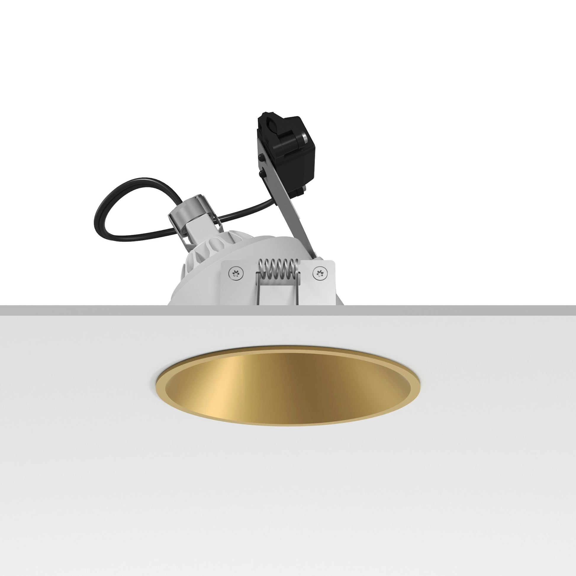 FLOS Architectural Easy Kap Ø105 Wall-Washer — LED Retrofit Empotrable 12V Blanco