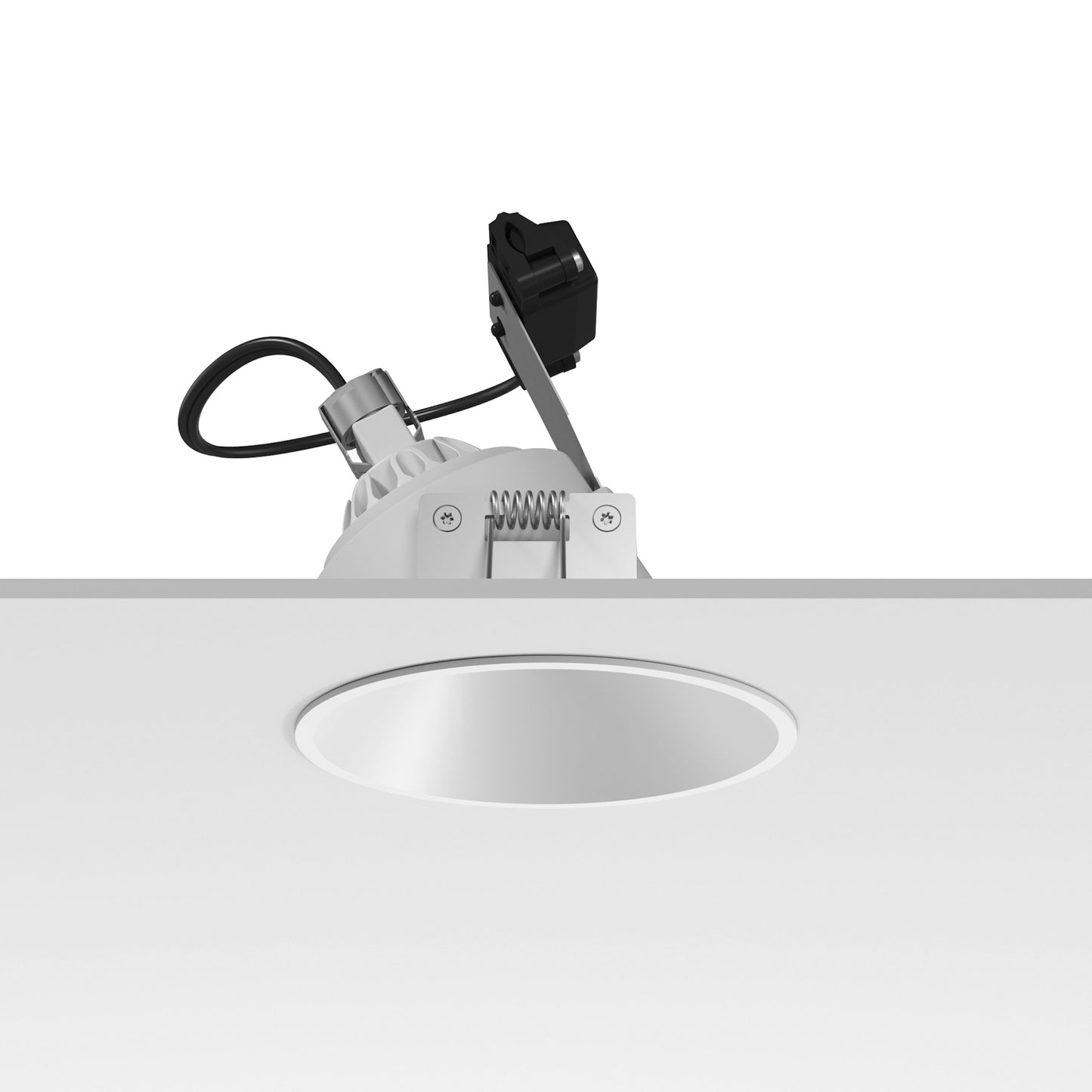 FLOS Architectural Easy Kap Ø105 Wall-Washer — LED Retrofit Empotrable 12V Blanco