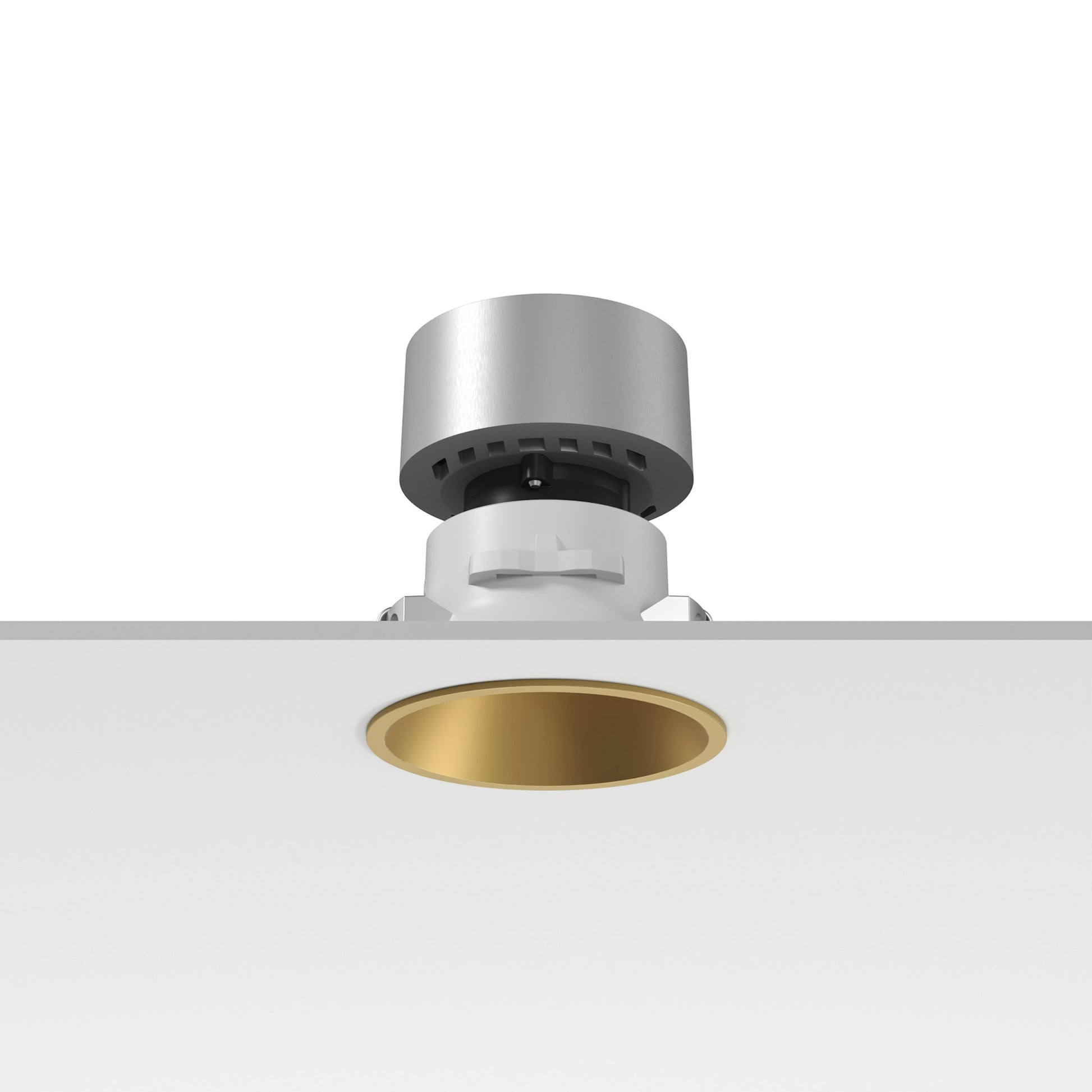 FLOS Architectural Easy Kap Ø80 Flood — Empotrable LED 13W 50° 2700K (Blanco)