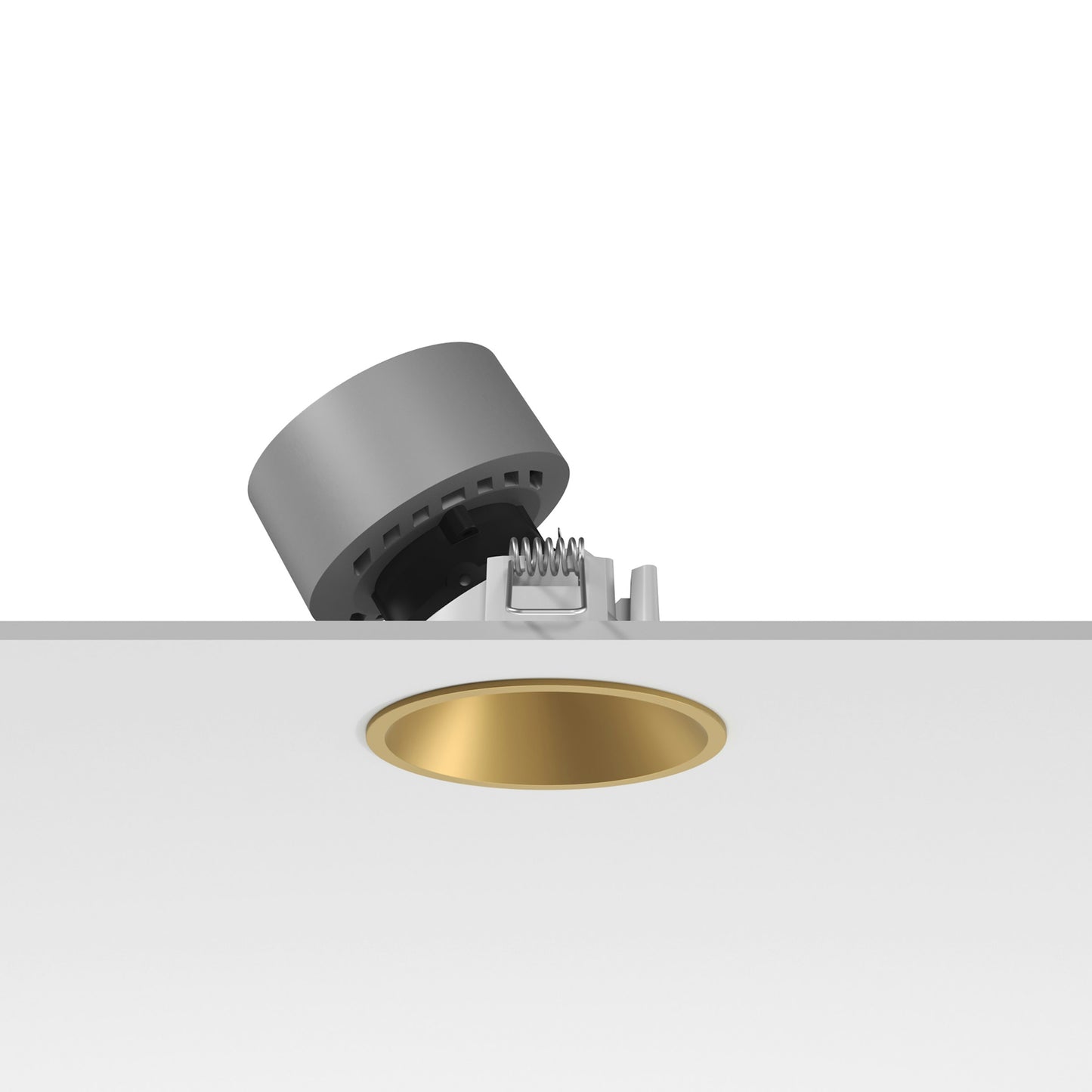 FLOS Architectural Easy Kap Ø80 Empotrable — LED 13W Wall-Washer 2700K 28° Blanco