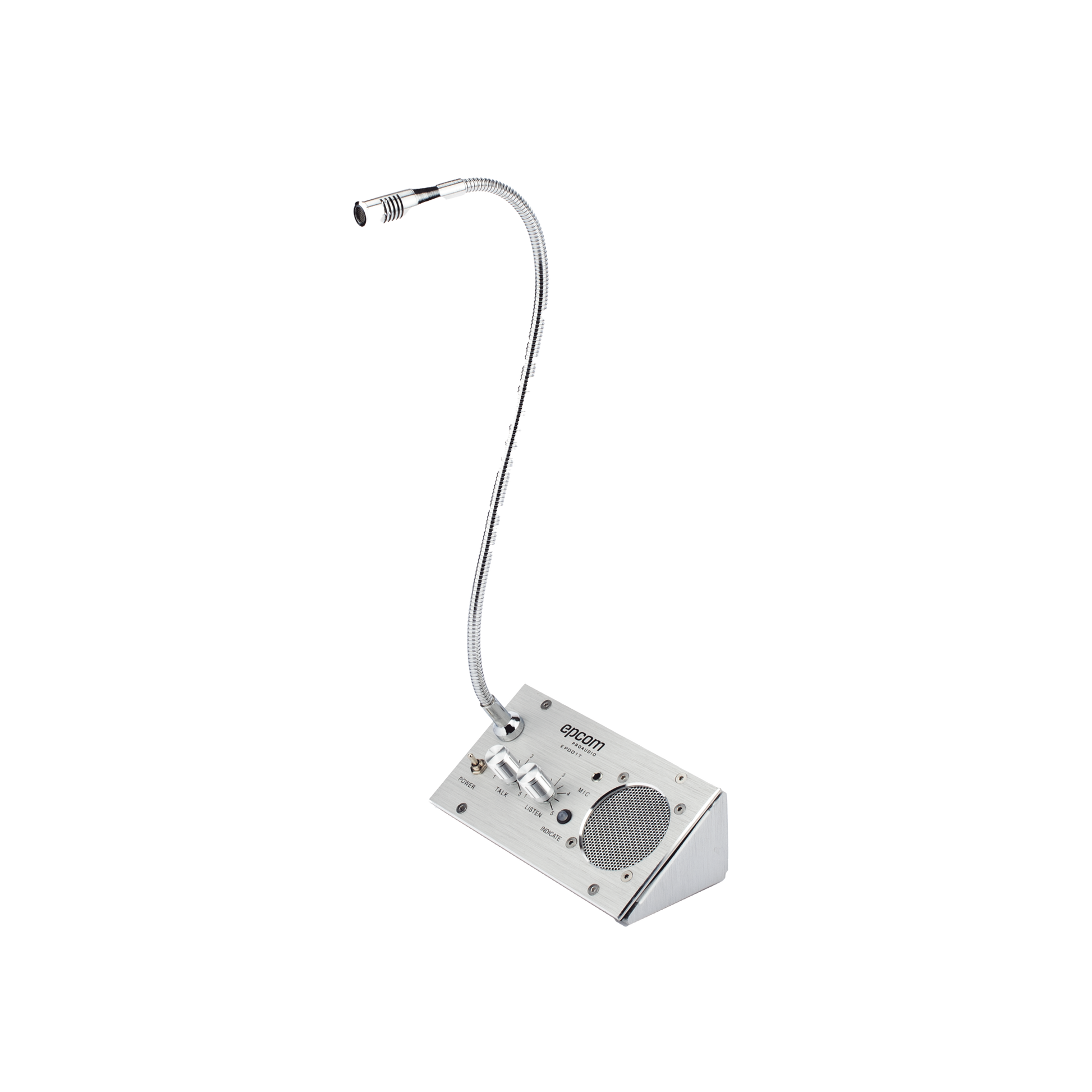 Sistema de Intercomunicación | Ideal para Ventanillas | Audio de voz de dos vías | 12V/1A 2W | Micrófono Interior + Micrófono Exterior