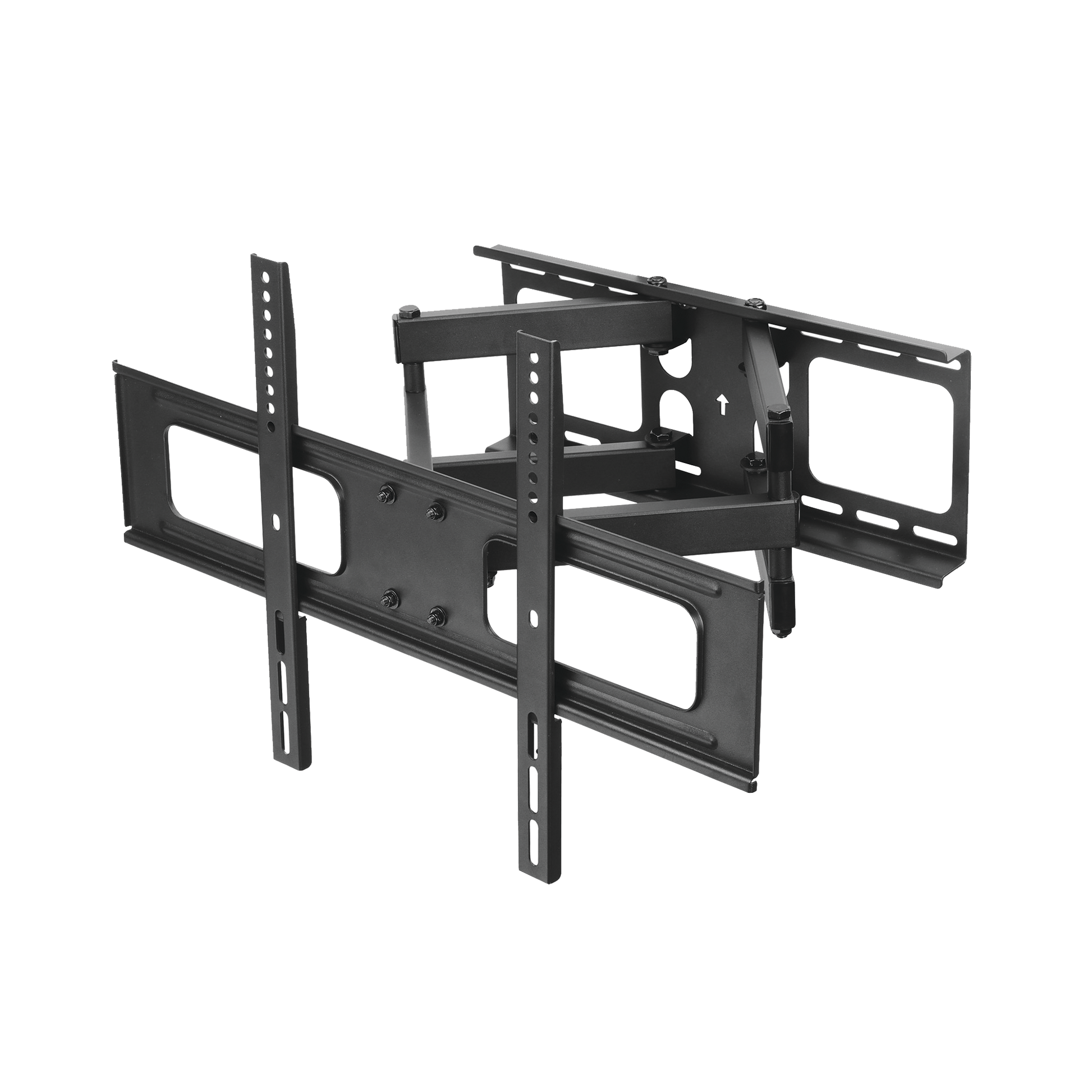 Montaje de Pared Universal Articulado para Monitores de 32 a 55" / Carga Máxima 50 Kg / Vesa 600 x 400 / 400 X 400 / 400 x 200 / Separacion de Pared de 7.6 cm a 51 cm / Acero / 15° de Inclinación