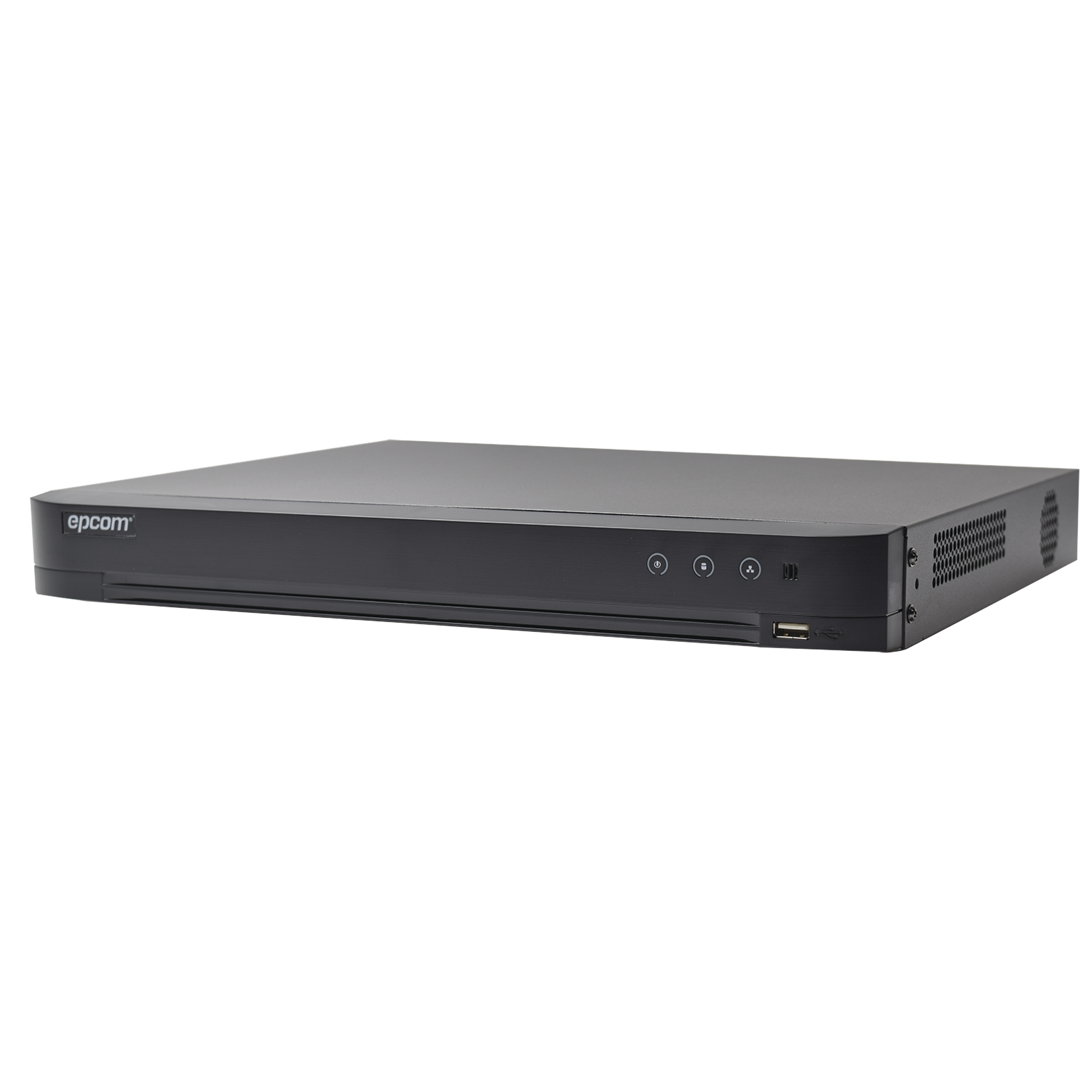 DVR 4 Megapixel / 8 Canales TURBOHD + 4 Canales IP / 1 Bahía de Disco Duro / 1 Canal de Audio / Audio por coaxitron / Vídeoanálisis