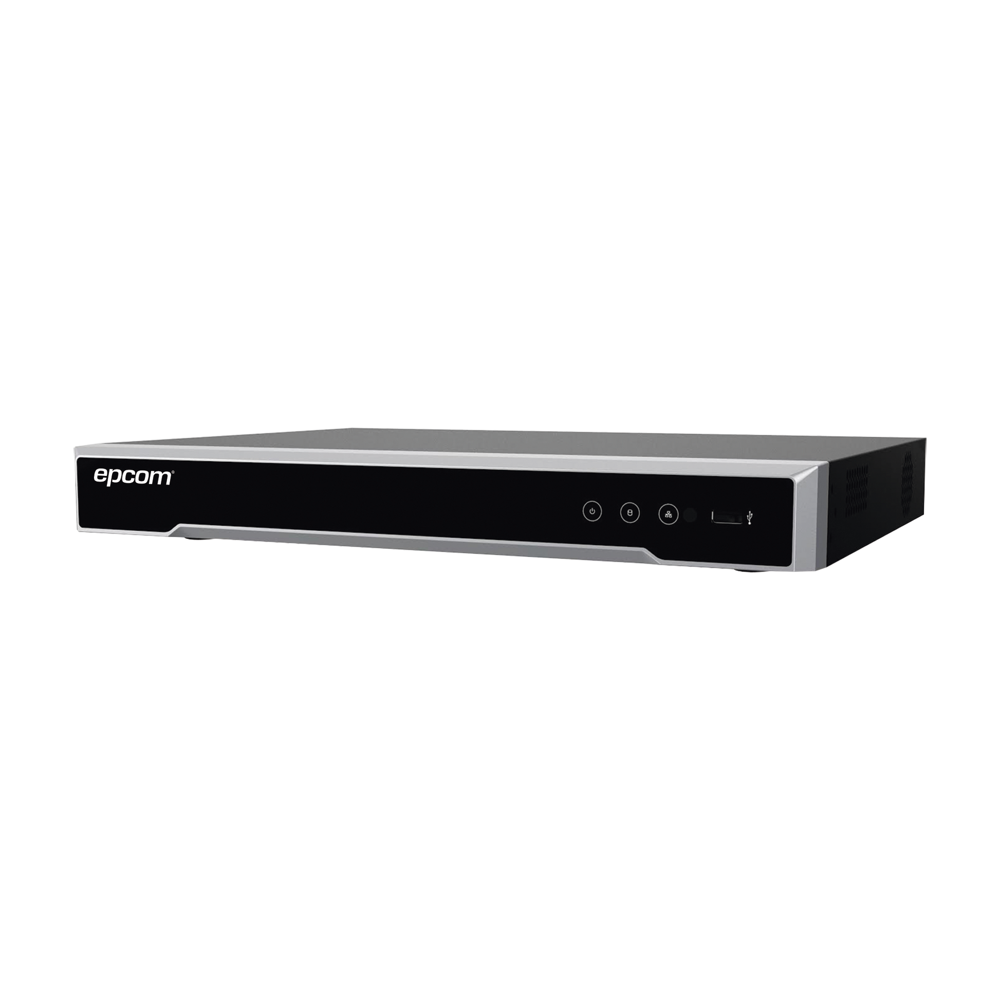 DVR 8 Megapixel / 4 Canales TURBOHD + 4 Canales IP / 1 Bahía de Disco Duro / 4 Canales de Audio / 4 Entradas de alarma / Vídeoanálisis