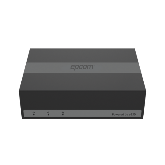 (SSD) DVR 4 Megapíxel Lite / 4 Canales TurboHD + 1 Canal IP / 15 Días de Grabación / Unidad de Estado Solido Incluido / H.265+ / Acusense Lite (Evita Falsas Alarmas) / Diseño Ultra Compacto / Extra Silencioso / eSSD de 480 GB