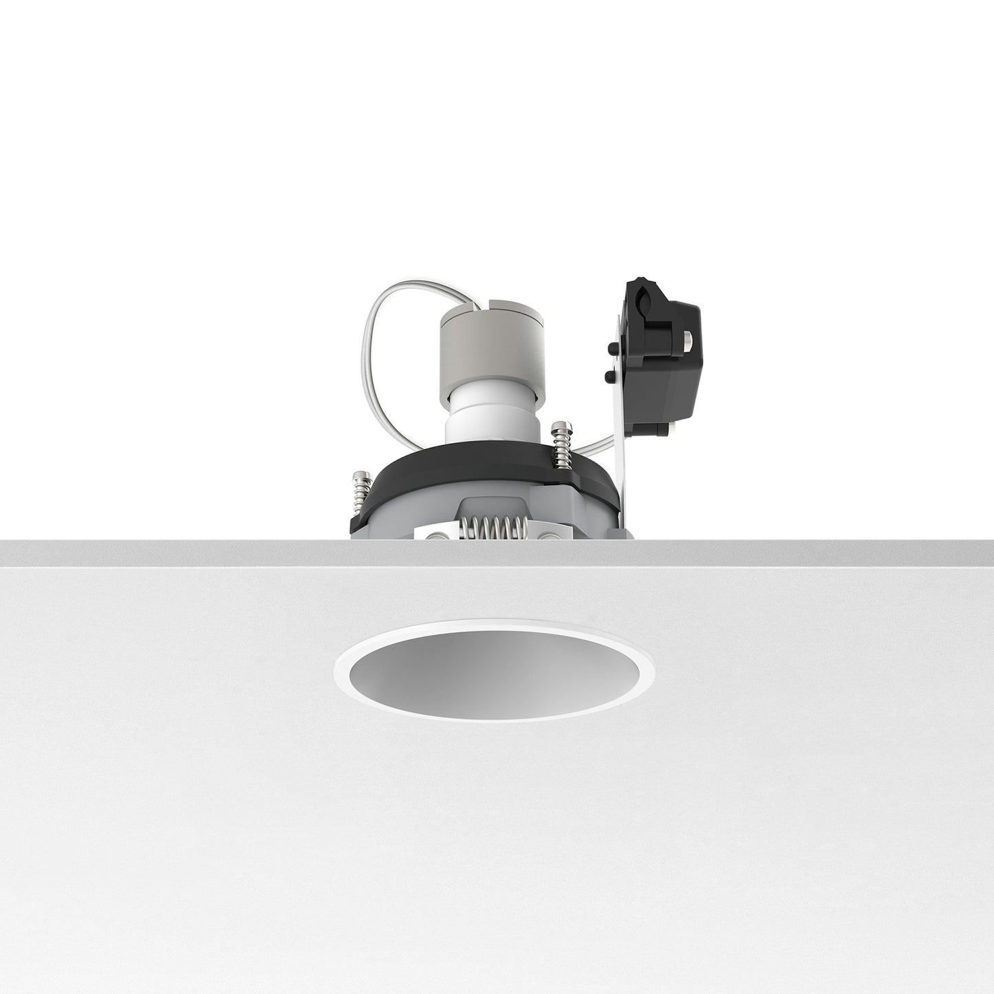 FLOS Architectural Easy Kap Ø80 Adjustable — Empotrable LED Retrofit (Blanco)