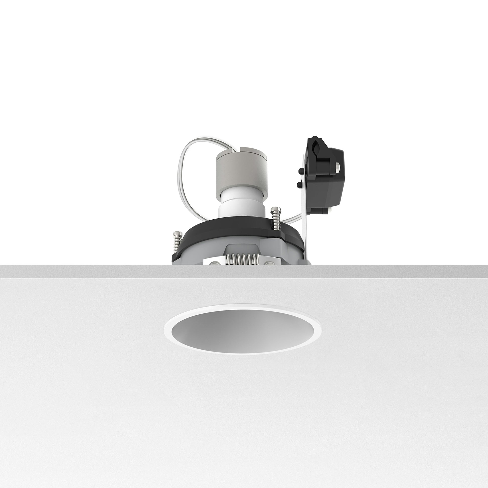 FLOS Architectural Easy Kap Ø80 Adjustable — Empotrable LED Retrofit (Blanco)