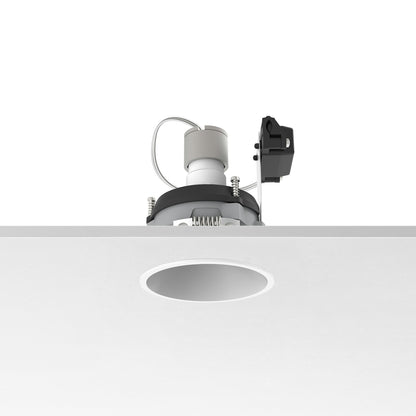 FLOS Architectural Easy Kap Ø80 Adjustable — Empotrable LED Retrofit (Blanco)