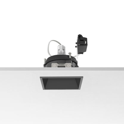FLOS Architectural Easy Kap 80 Square Adjustable — Aro Empotrable Retrofit (Blanco)
