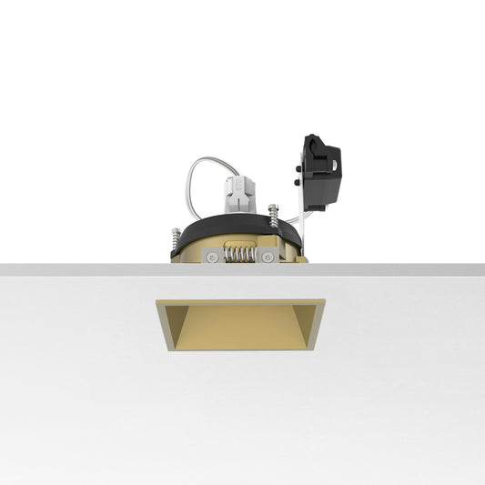 FLOS Architectural Easy Kap 80 Square Adjustable — Aro Empotrable Retrofit (Blanco)