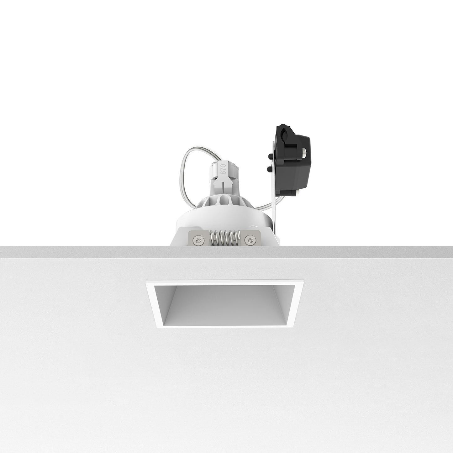FLOS Architectural Easy Kap 80 Square Fixed — Empotrable LED Retrofit Blanco