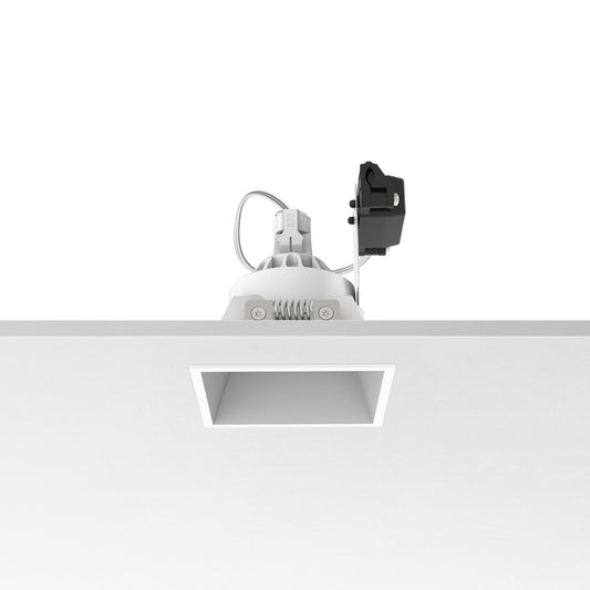FLOS Architectural Easy Kap 80 Square Fixed — Empotrable LED Retrofit Blanco