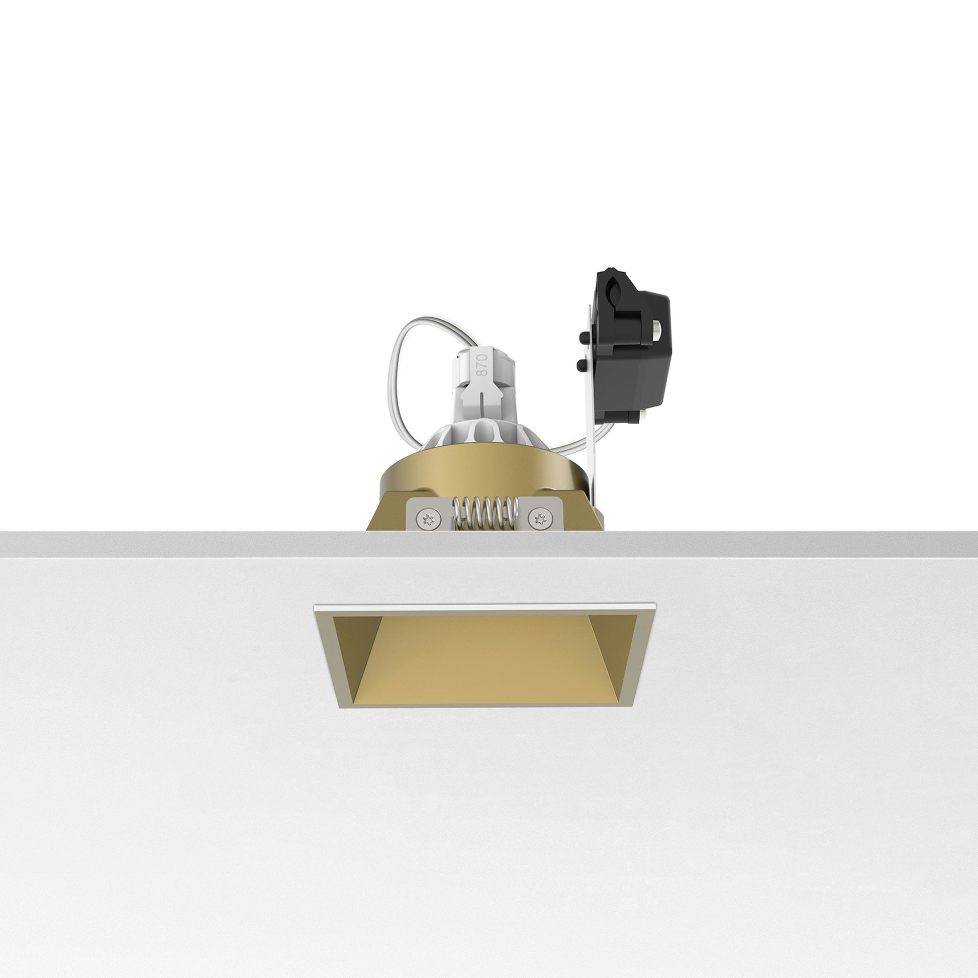 FLOS Architectural Easy Kap 80 Square Fixed — Empotrable LED Retrofit Blanco