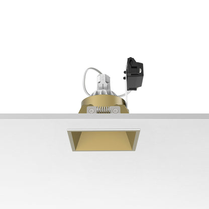 FLOS Architectural Easy Kap 80 Square Fixed — Empotrable LED Retrofit Blanco