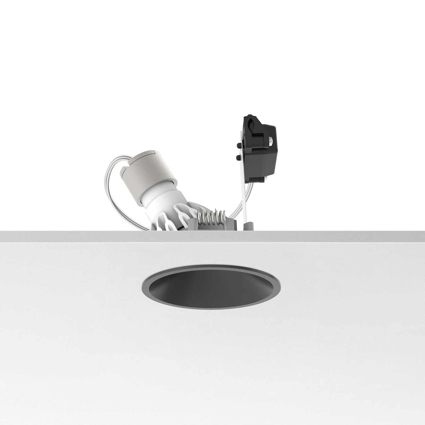 FLOS Architectural Easy Kap Ø80 Wall-Washer — Empotrable LED Retrofit 19° 230V (Blanco)