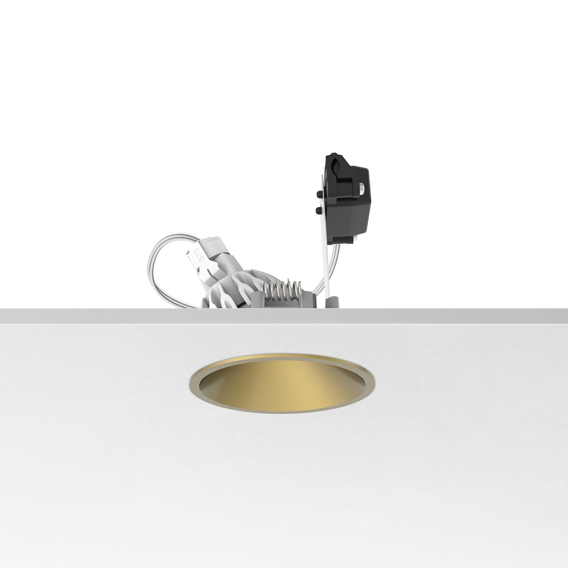 FLOS Architectural Easy Kap Ø80 Wall-Washer — Empotrable LED Retrofit 12V (Blanco)