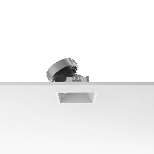 FLOS Architectural Easy Kap 80 Square Wall-Washer Dim-To-Warm — LED 9.9W CRI>95 Blanco