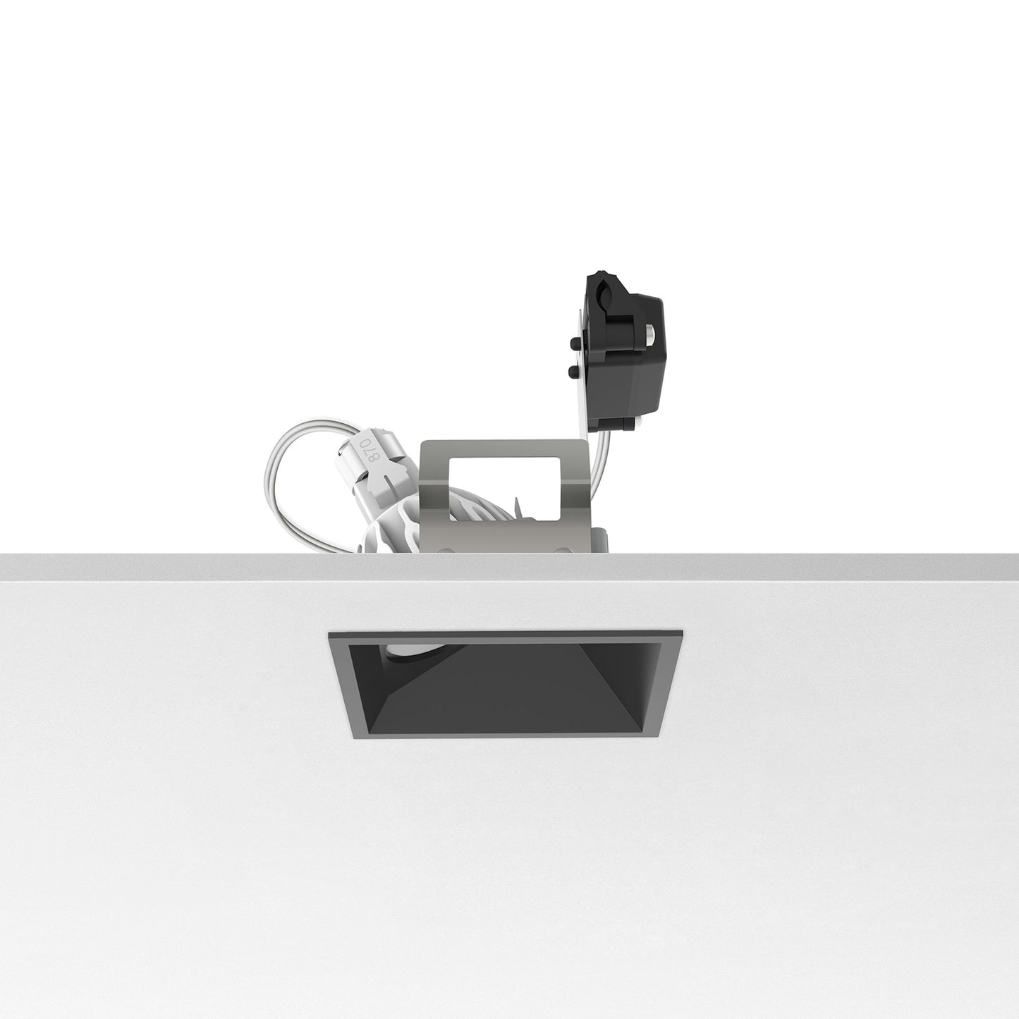 FLOS Architectural Easy Kap 80 Square Wall-Washer — Aro Empotrable Retrofit (Blanco)