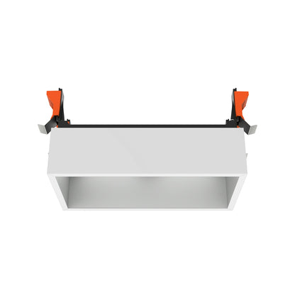 FLOS Architectural Johnny 120 2L Semi-Recessed — Empotrable LED blanco, IP20, clase III