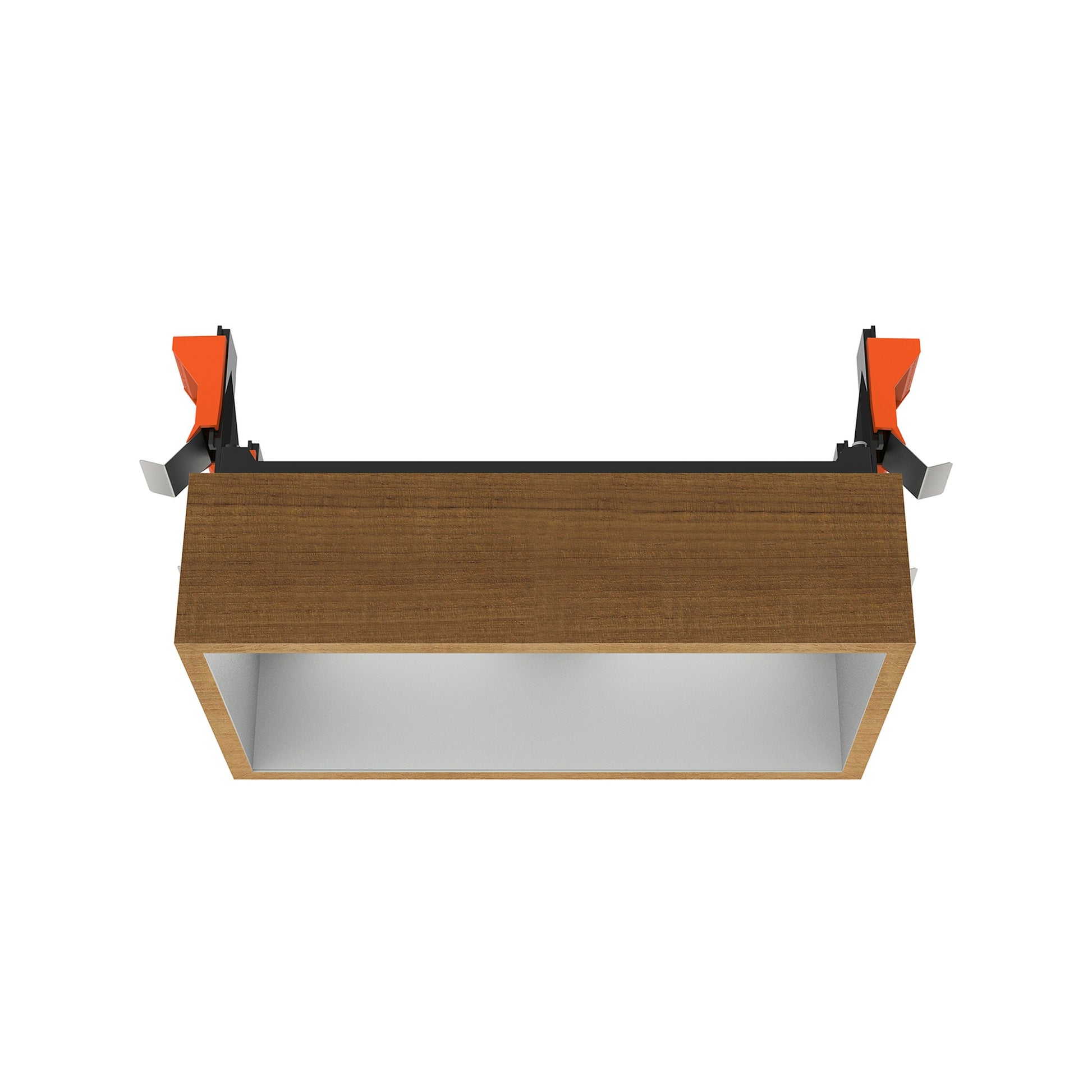 FLOS Architectural Johnny 120 2L Semi-Recessed — Empotrable LED blanco, IP20, clase III