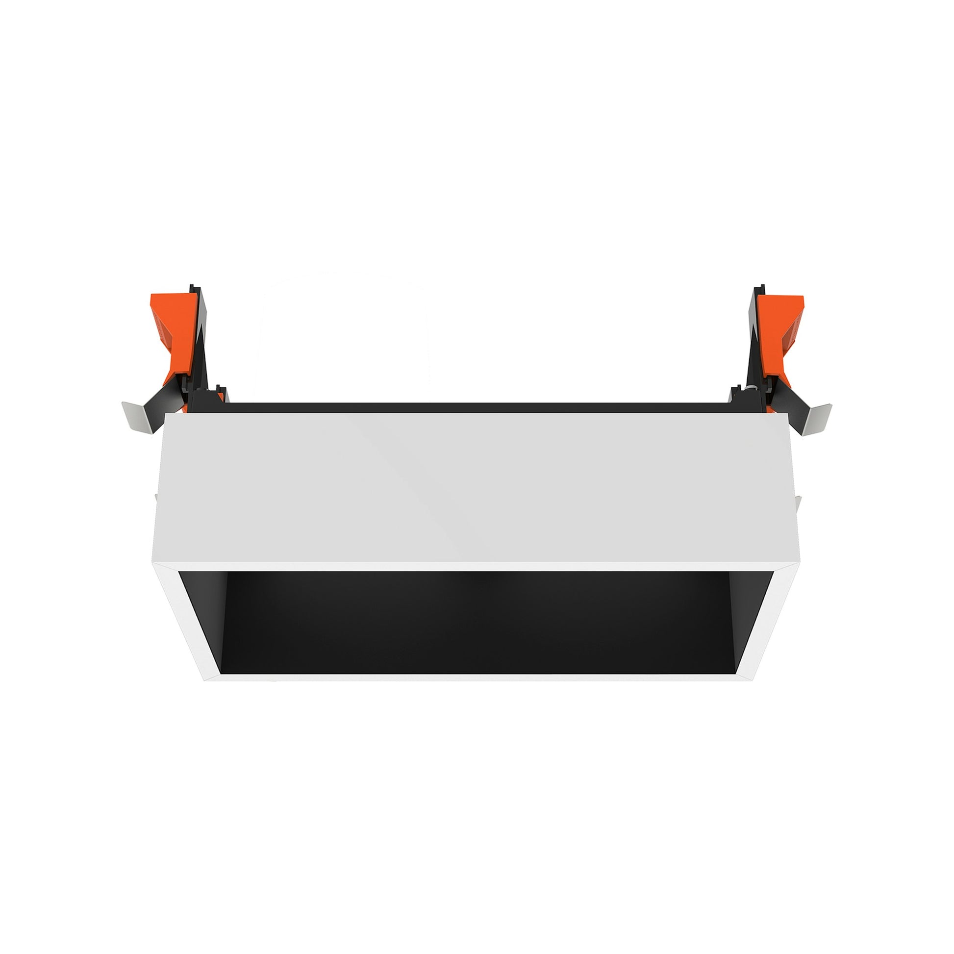 FLOS Architectural Johnny 120 Semi-Recessed 2L Square — Empotrable LED Blanco