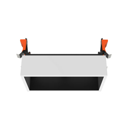 FLOS Architectural Johnny 120 Semi-Recessed 2L Square — Empotrable LED Blanco