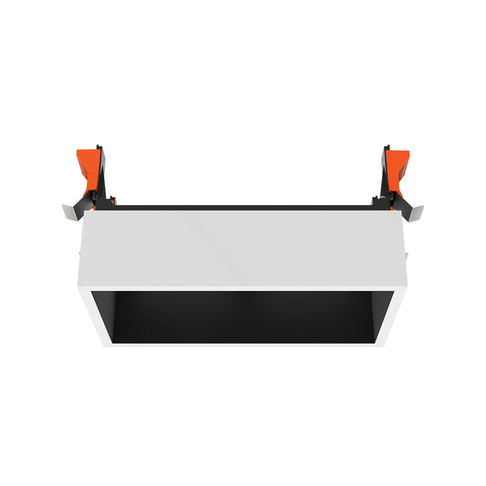 FLOS Architectural Johnny 120 Semi-Recessed 2L Square — Empotrable LED Blanco