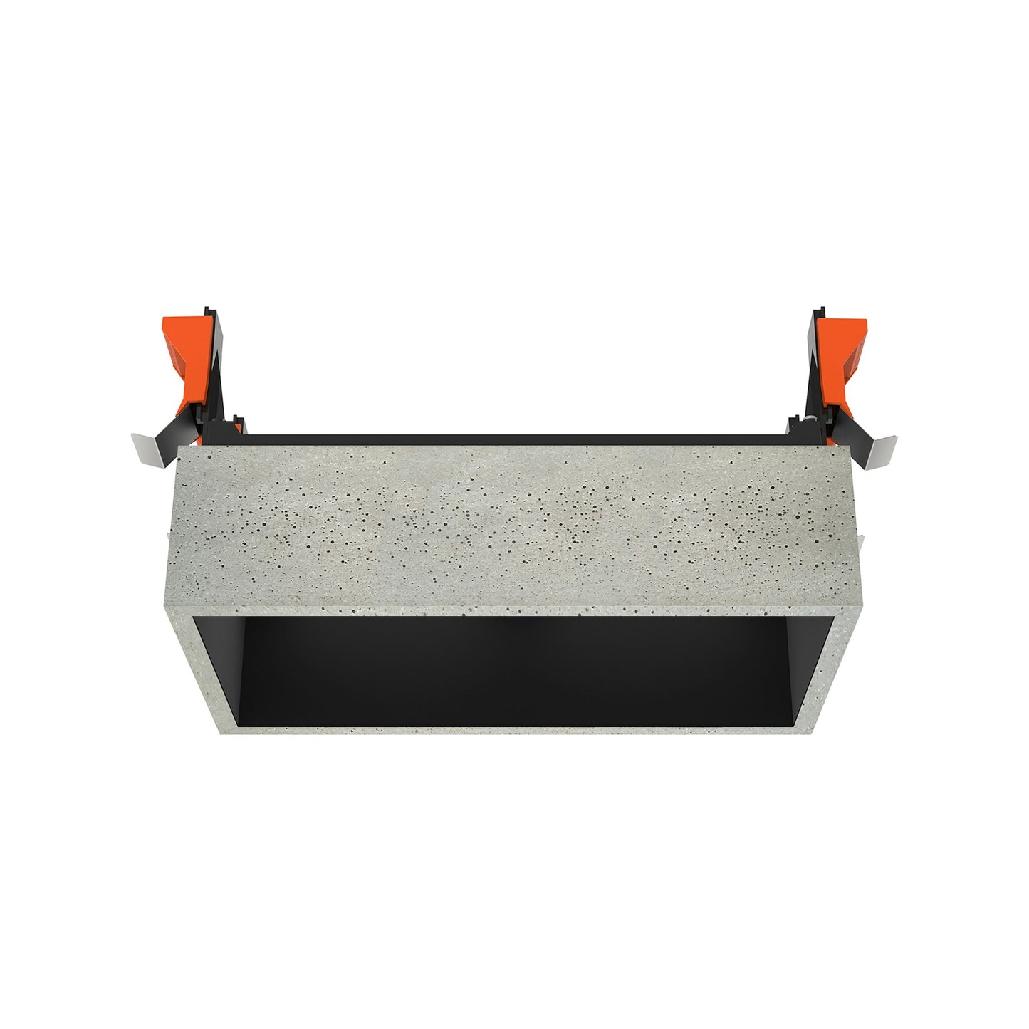 FLOS Architectural Johnny 120 Semi-Recessed 2L Square — Empotrable LED Blanco
