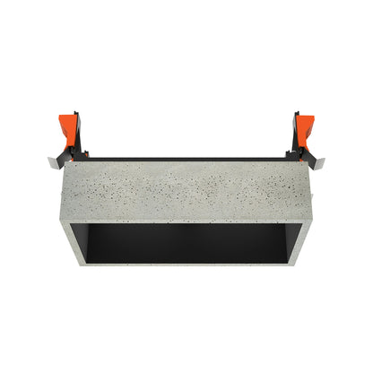 FLOS Architectural Johnny 120 Semi-Recessed 2L Square — Empotrable LED Blanco