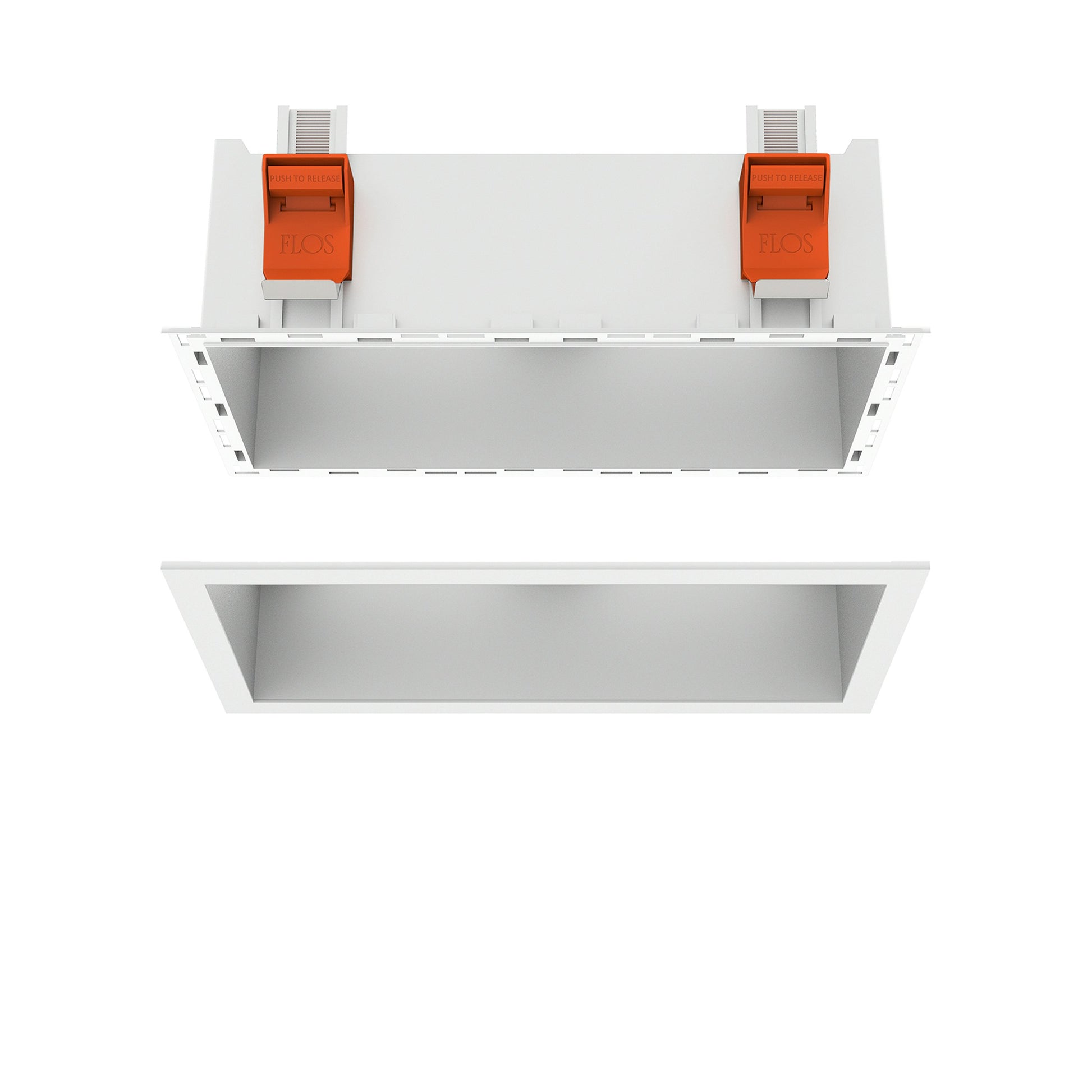 FLOS Architectural Johnny 120 Square 2L — Empotrable LED Blanco