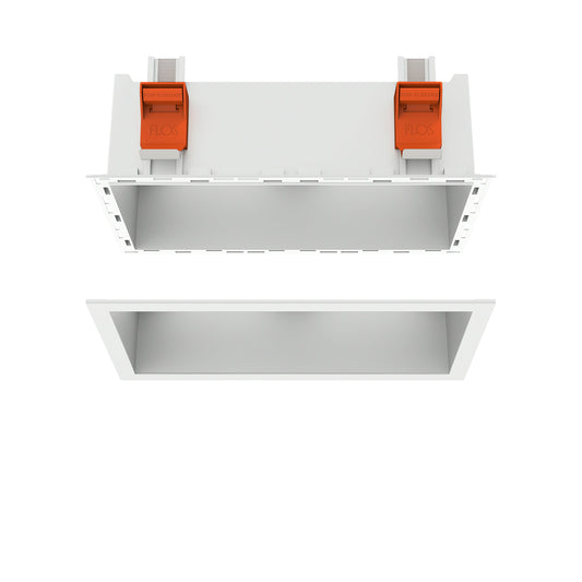 FLOS Architectural Johnny 120 Square 2L — Empotrable LED Blanco
