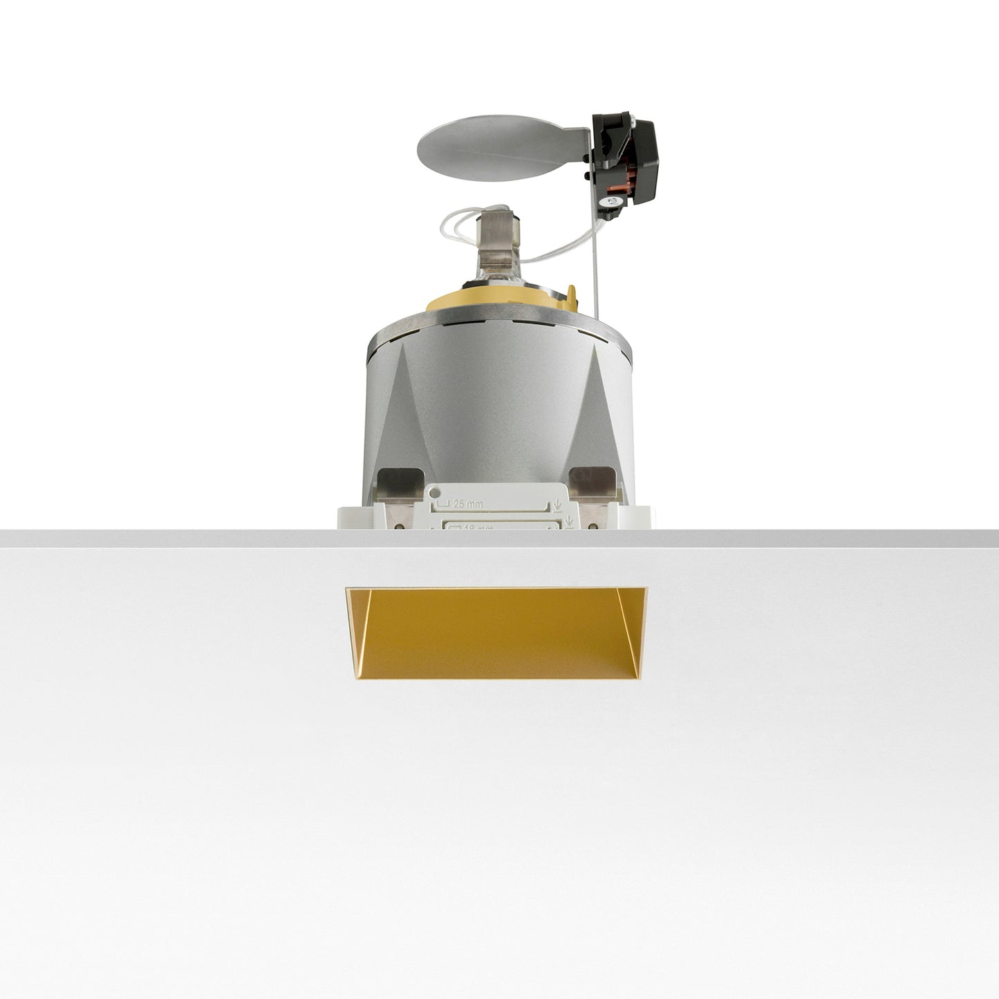 FLOS Architectural Kap 105 Square — Empotrable LED Retrofit Blanco