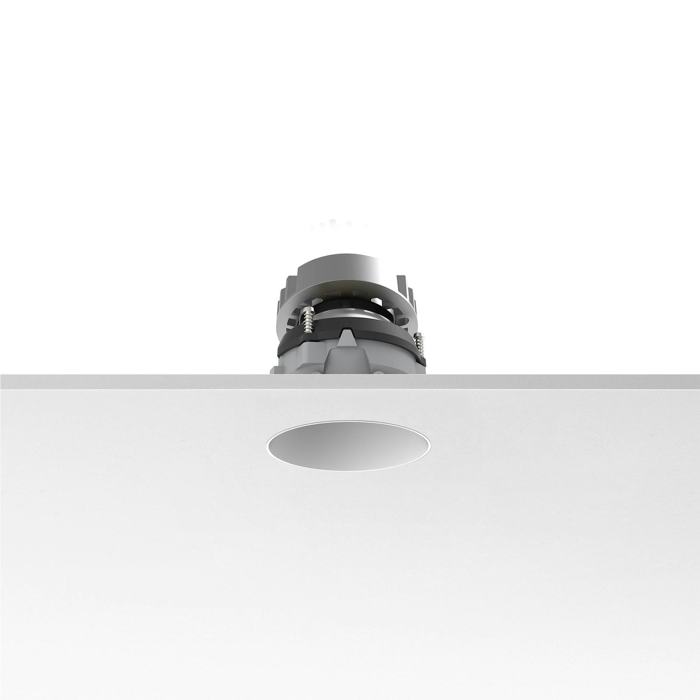 FLOS Architectural Kap Ø80 Flood Dim-To-Warm — Empotrable LED 9.9W 51° CRI>95 (Blanco)