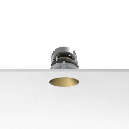 FLOS Architectural Kap Ø80 Spot Dim-To-Warm — Empotrable LED 9.9W 18° CRI>95 (Blanco)