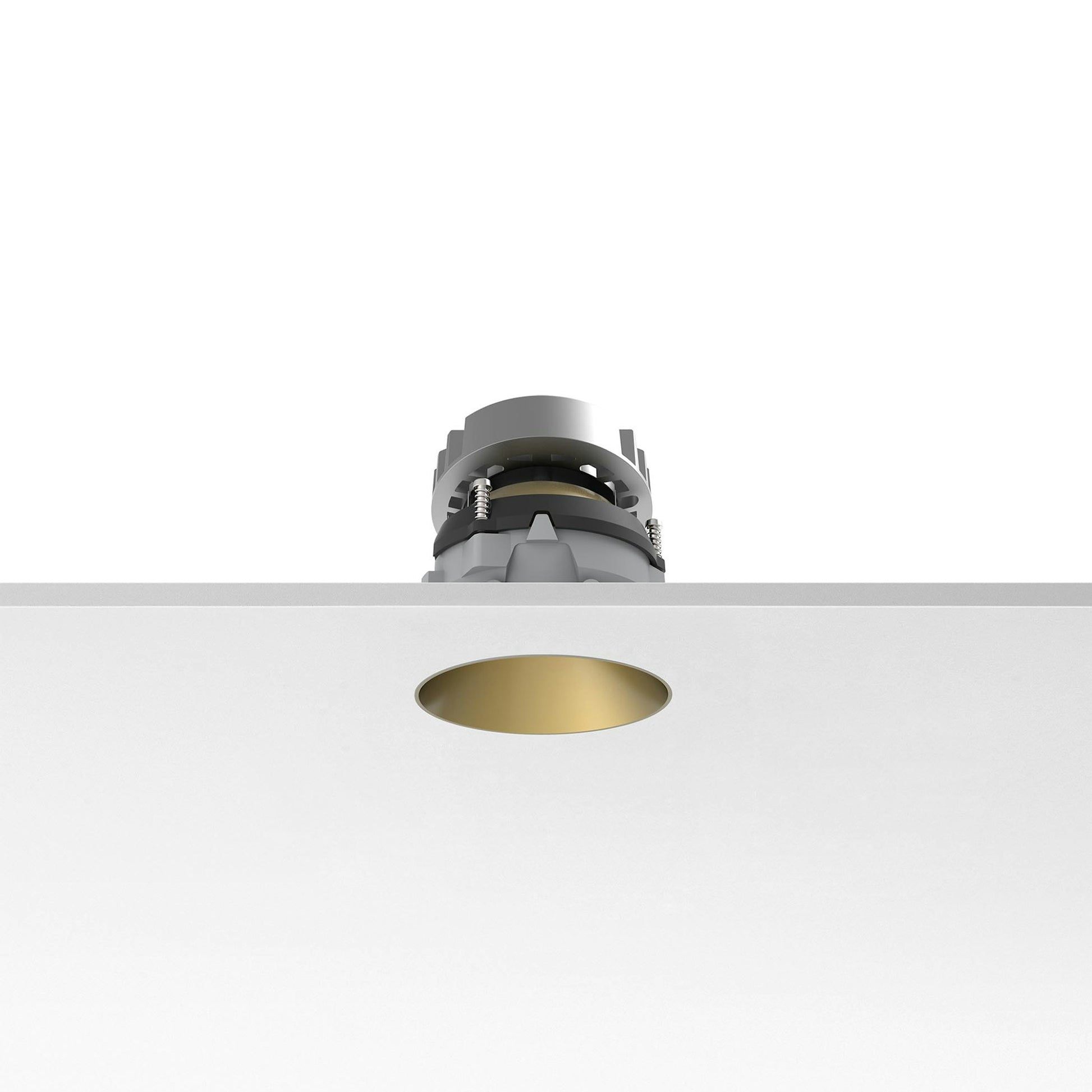 FLOS Architectural Kap Ø80 Flood Dim-To-Warm — Empotrable LED 9.9W 51° CRI>95 (Blanco)