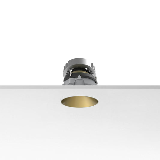 FLOS Architectural Kap Ø80 Flood Dim-To-Warm — Empotrable LED 9.9W 51° CRI>95 (Blanco)