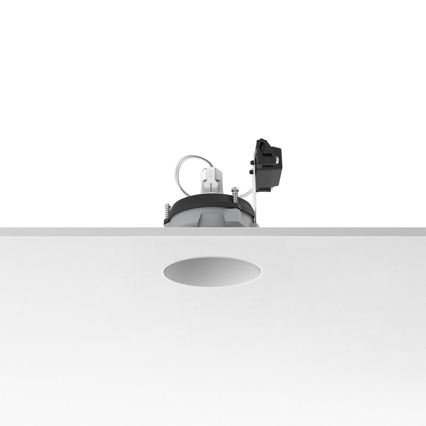FLOS Architectural Kap Ø80 Adjustable — Empotrable LED Retrofit 12V (Blanco)