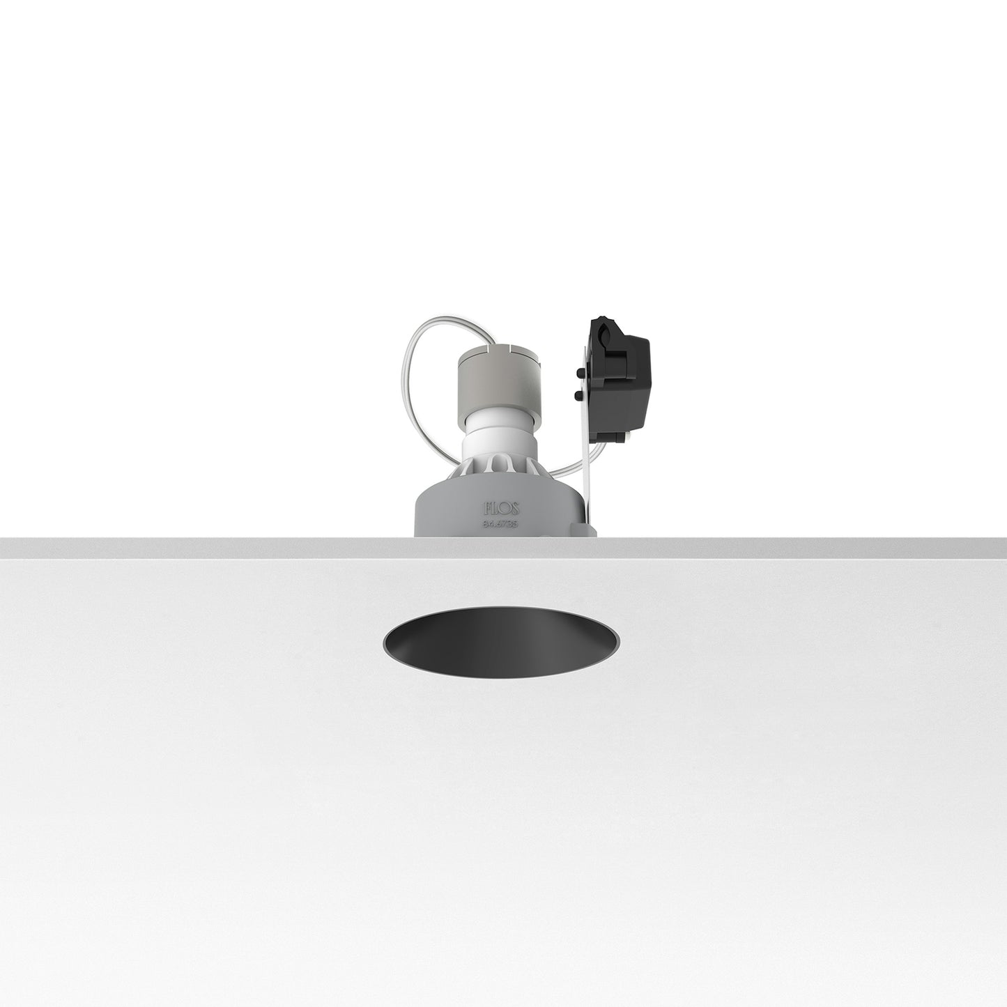 FLOS Architectural Kap Ø80 Fixed — Empotrable LED Retrofit Redondo 230V (Blanco)