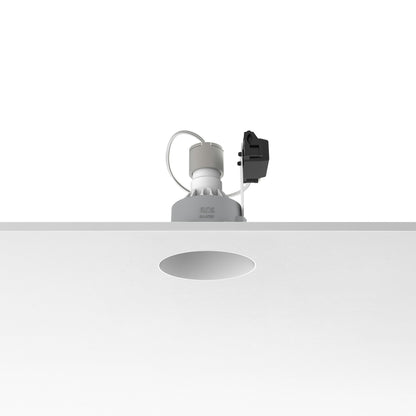 FLOS Architectural Kap Ø80 Fixed — Empotrable LED Retrofit Redondo 230V (Blanco)