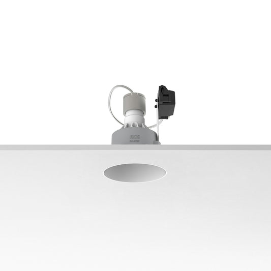 FLOS Architectural Kap Ø80 Fixed — Empotrable LED Retrofit Redondo 230V (Blanco)