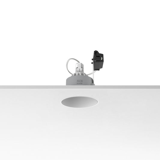 FLOS Architectural Kap Ø80 Fixed — Empotrable LED Retrofit Redondo 12V (Blanco)