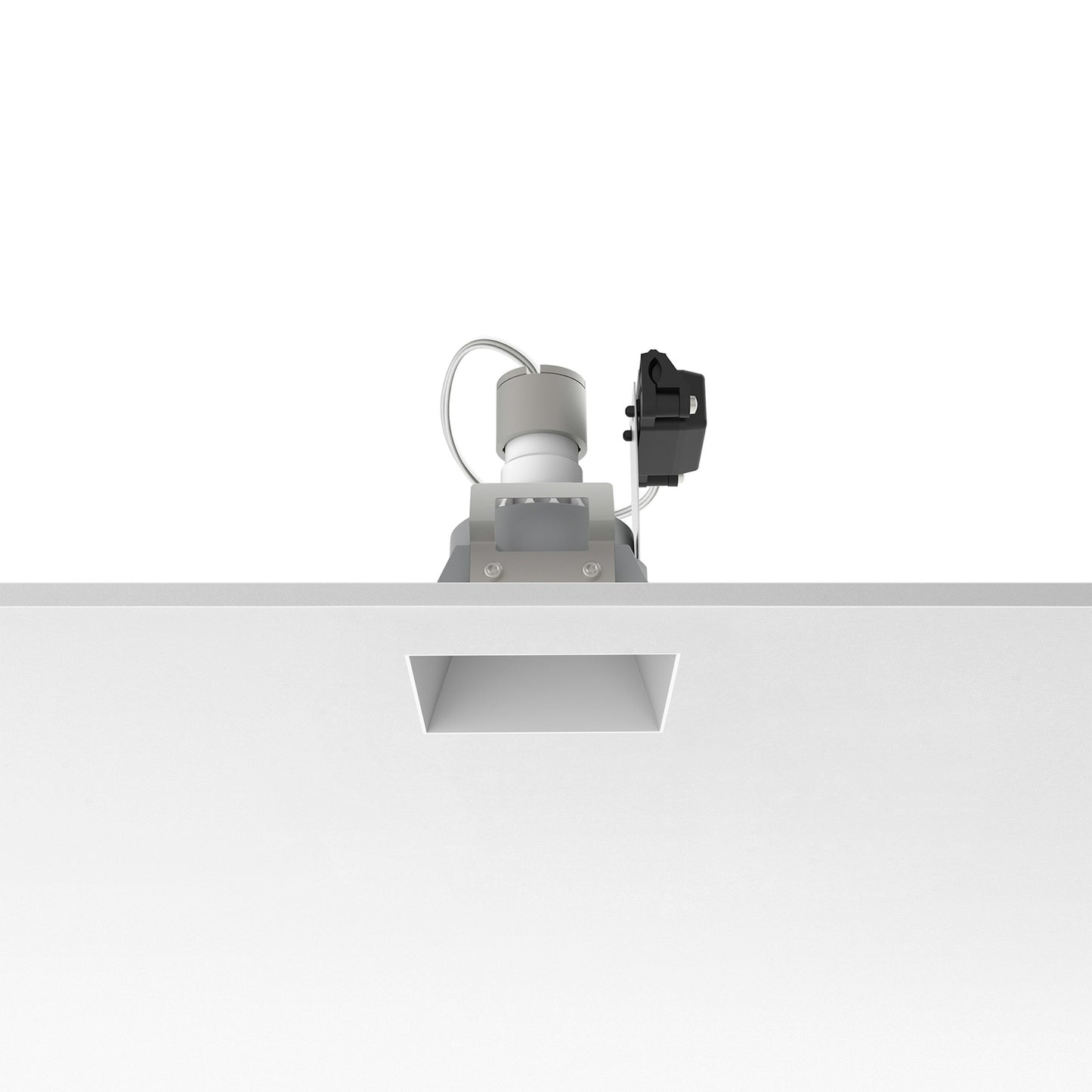 FLOS Architectural Kap 80 Square Fixed — Empotrable LED Retrofit 230V (Blanco)