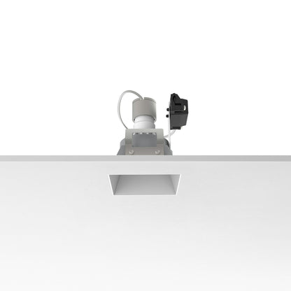 FLOS Architectural Kap 80 Square Fixed — Empotrable LED Retrofit 230V (Blanco)