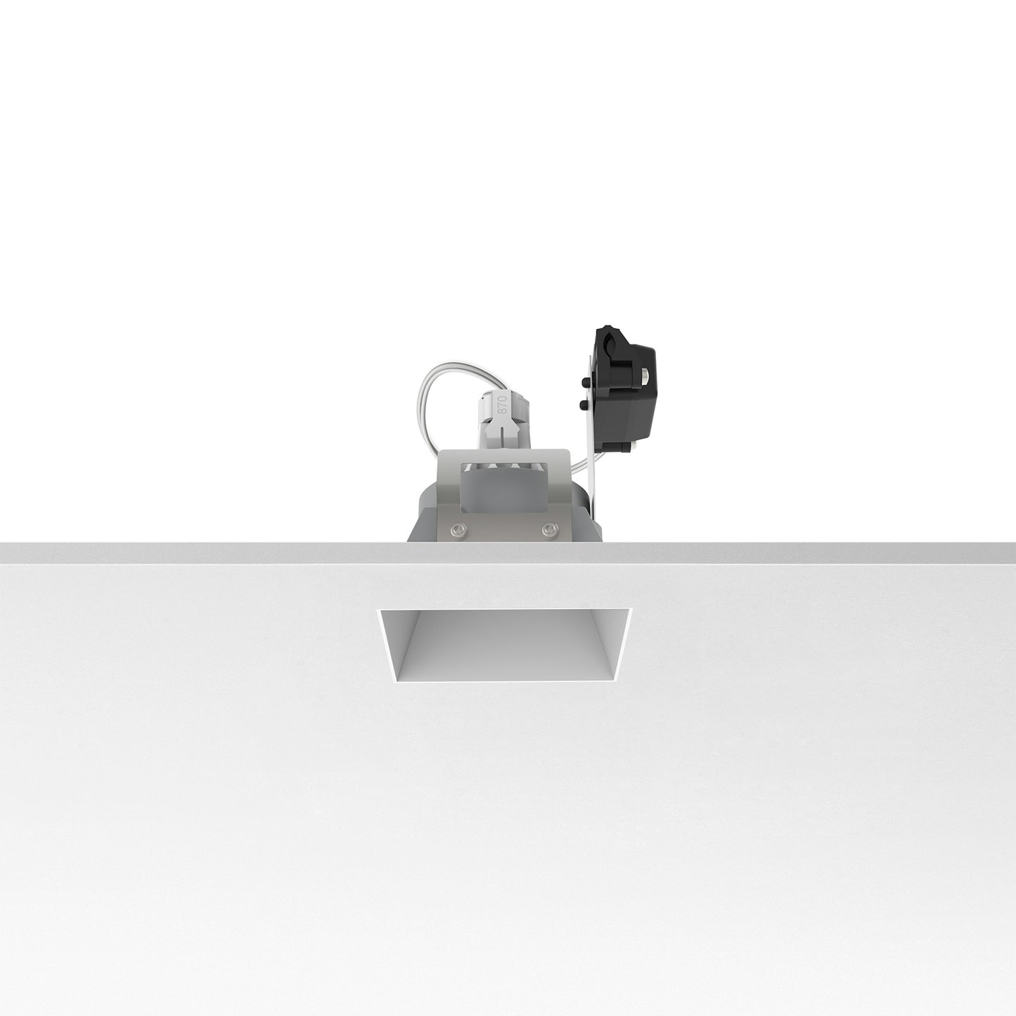 FLOS Architectural Kap 80 Square Fixed — Empotrable LED Retrofit 12V (Blanco)