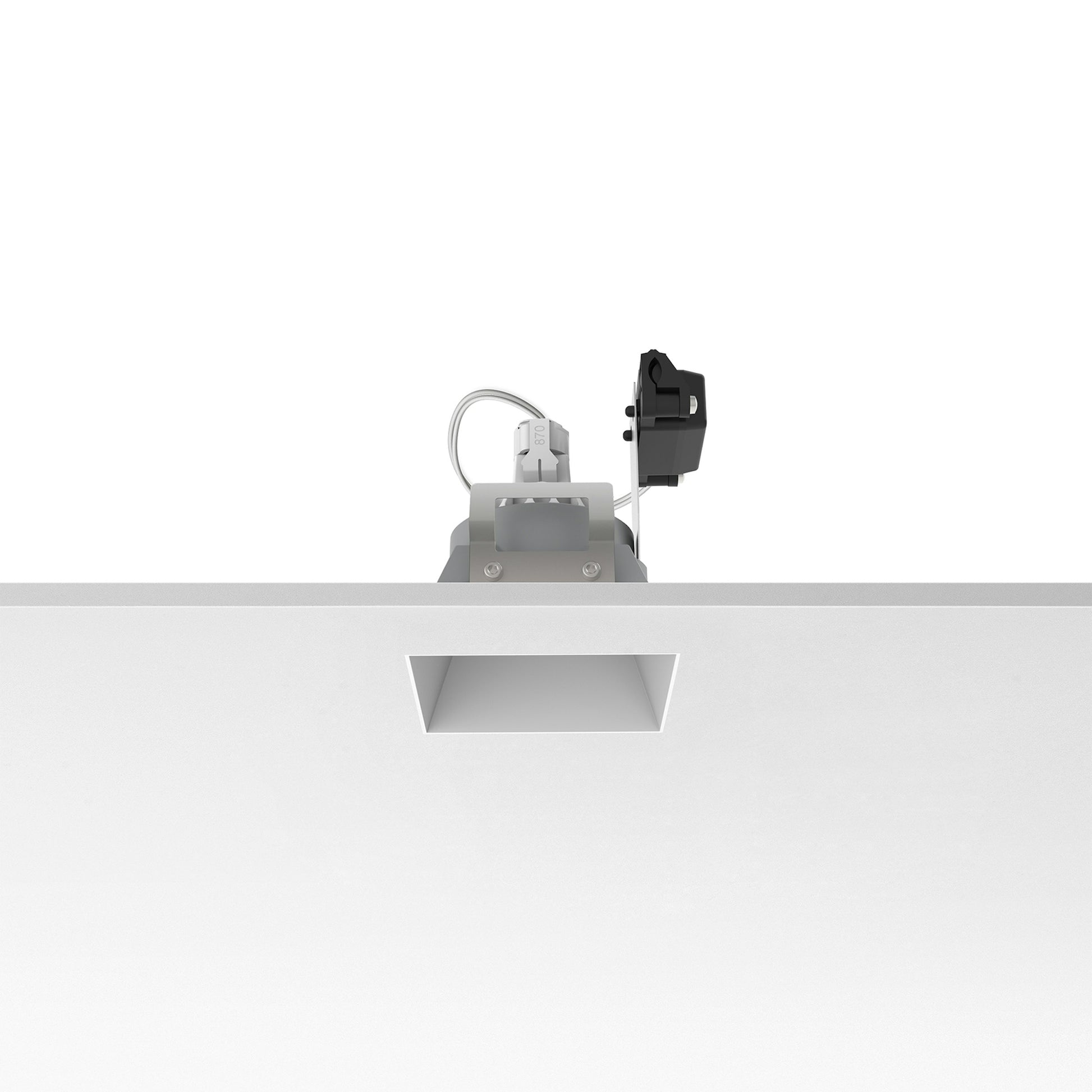 FLOS Architectural Kap 80 Square Fixed — Empotrable LED Retrofit 12V (Blanco)