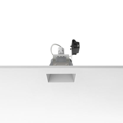 FLOS Architectural Kap 80 Square Fixed — Empotrable LED Retrofit 12V (Blanco)