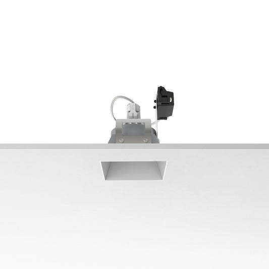 FLOS Architectural Kap 80 Square Fixed — Empotrable LED Retrofit 12V (Blanco)