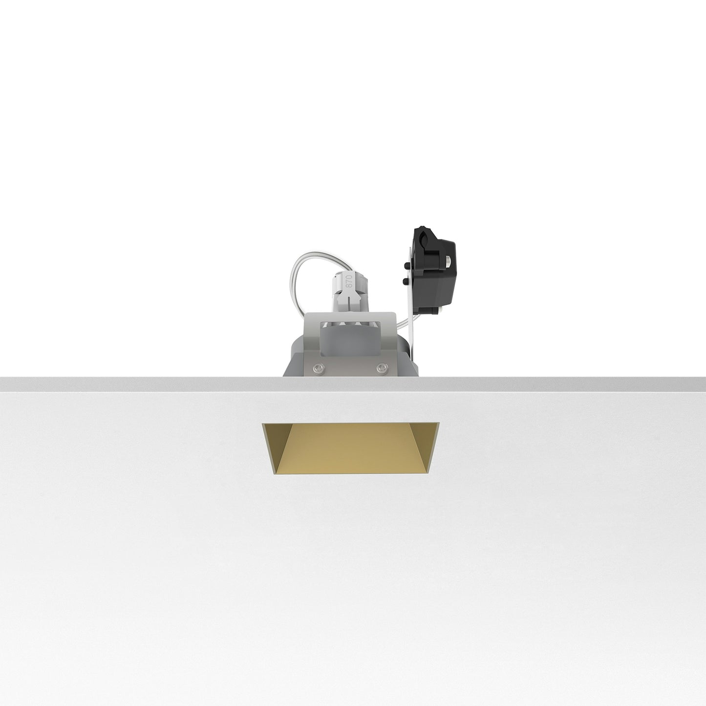 FLOS Architectural Kap 80 Square Fixed — Empotrable LED Retrofit 12V (Blanco)