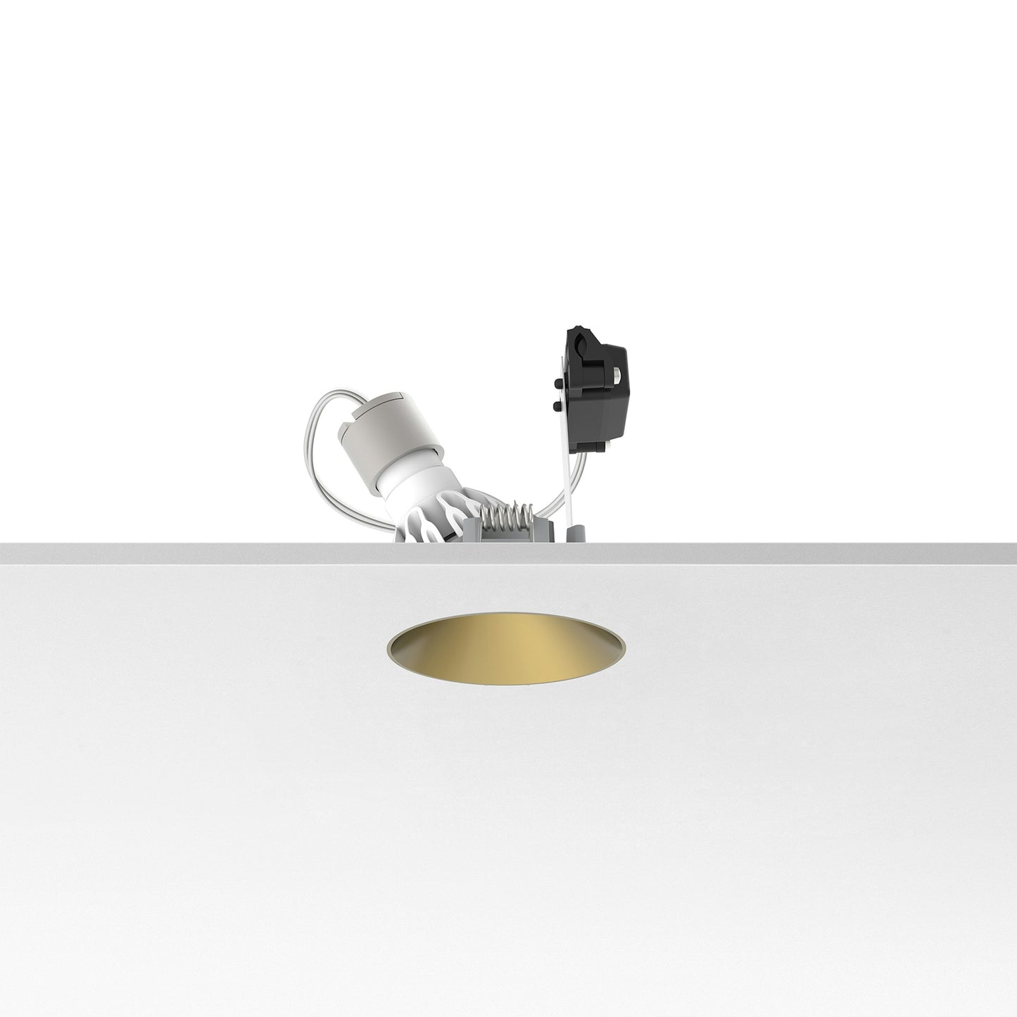 FLOS Architectural Kap Ø80 Wall-Washer — Empotrable LED Retrofit 230V (Blanco)