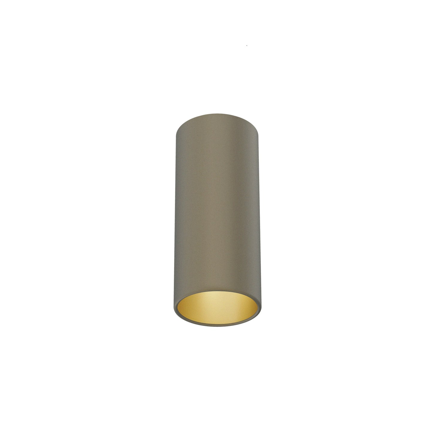 FLOS Architectural Kap Surface Ø100 — Techo/Pared LED 9W 29° 3000K (Blanco/Oro)